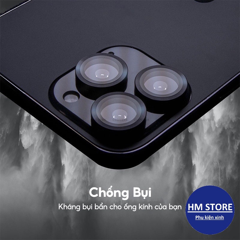 Vòng cường lực bảo vệ Camera chống trầy xước màu nguyên bản cho iPhone