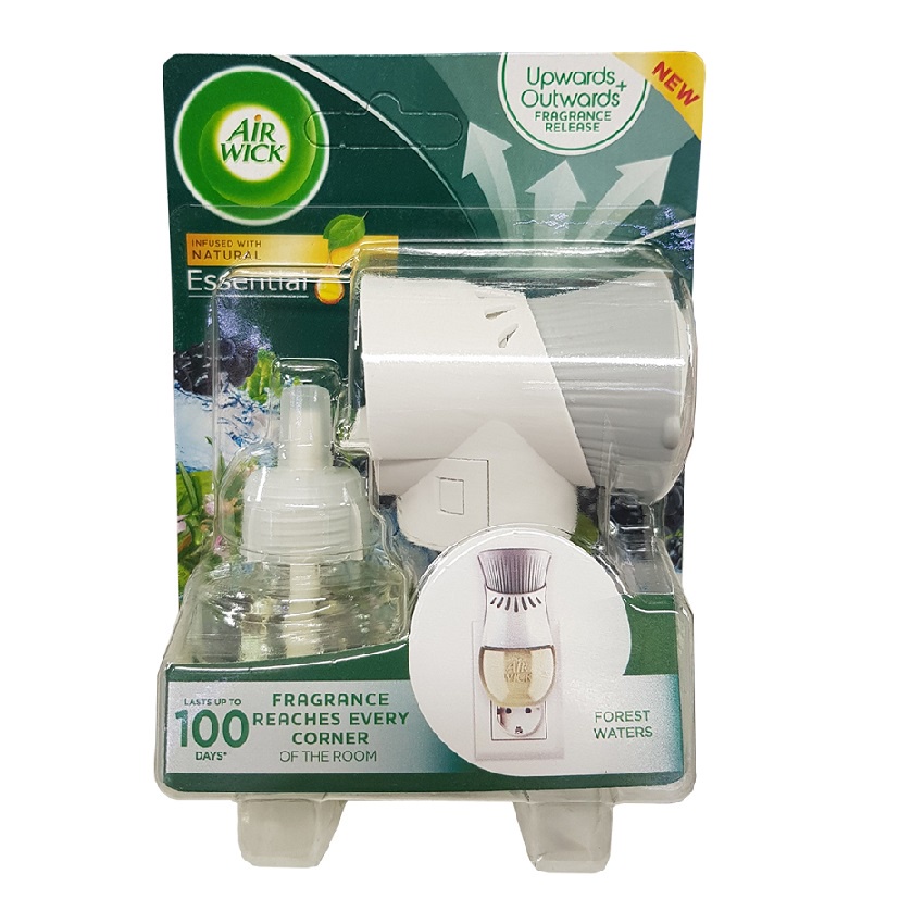 Bộ tinh dầu cắm điện Air Wick 19ml, tinh dầu thơm phòng, sử dụng điện 220V