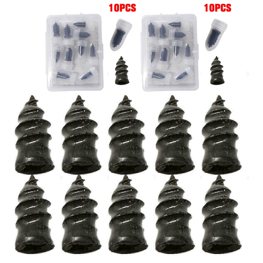 ⚡Hot Sale⚡10pcs Car Vacuum Tire Repair Tubeless Tire Repair Rubber Nails S/L Durable Components-ISHOW