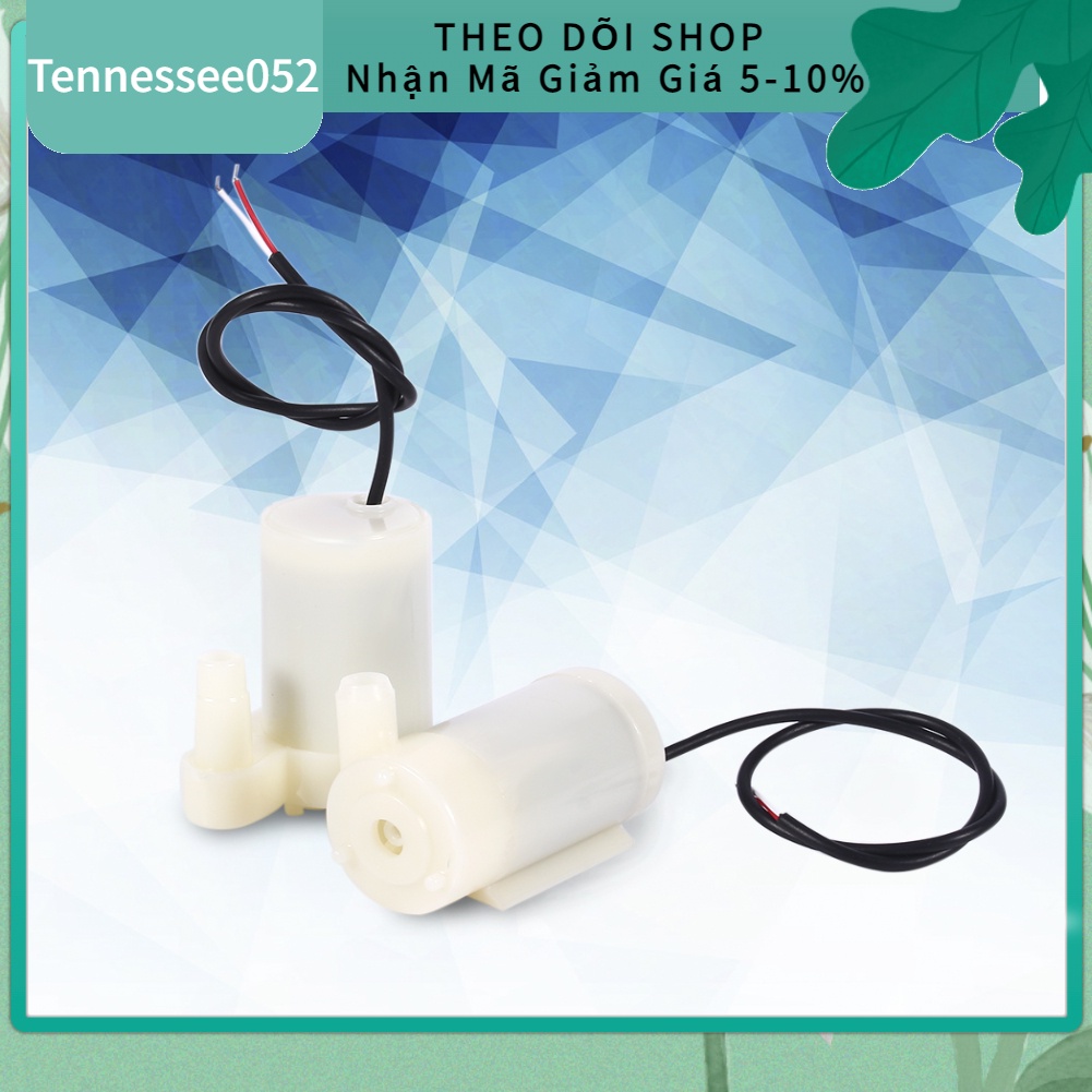 Máy bơm nước động cơ chìm mini DC 3-4.5V 100L / H tiếng ồn thấp cho bể cá