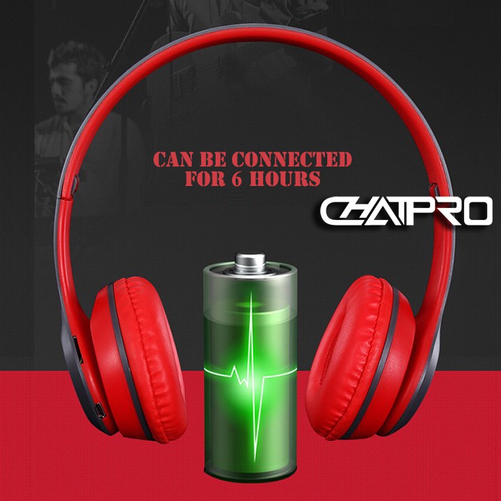 Tai nghe không dây bluetooth chụp tai P47 | BigBuy360 - bigbuy360.vn