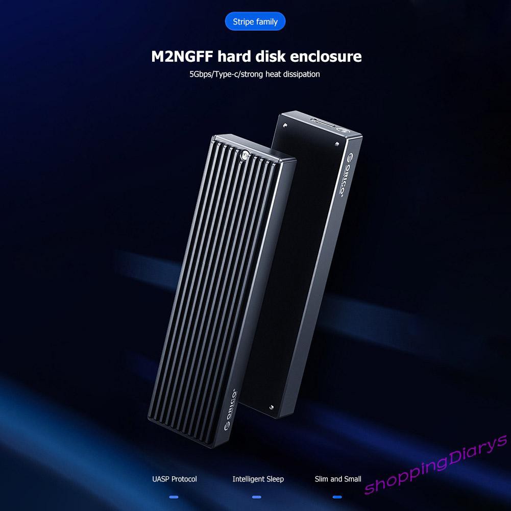 Vỏ Ổ Cứng Ngoài Orico M2pf-c3 Usb3.1 Type-c M.2 Ngef Ssd Bằng Hợp Kim Nhôm Ốp