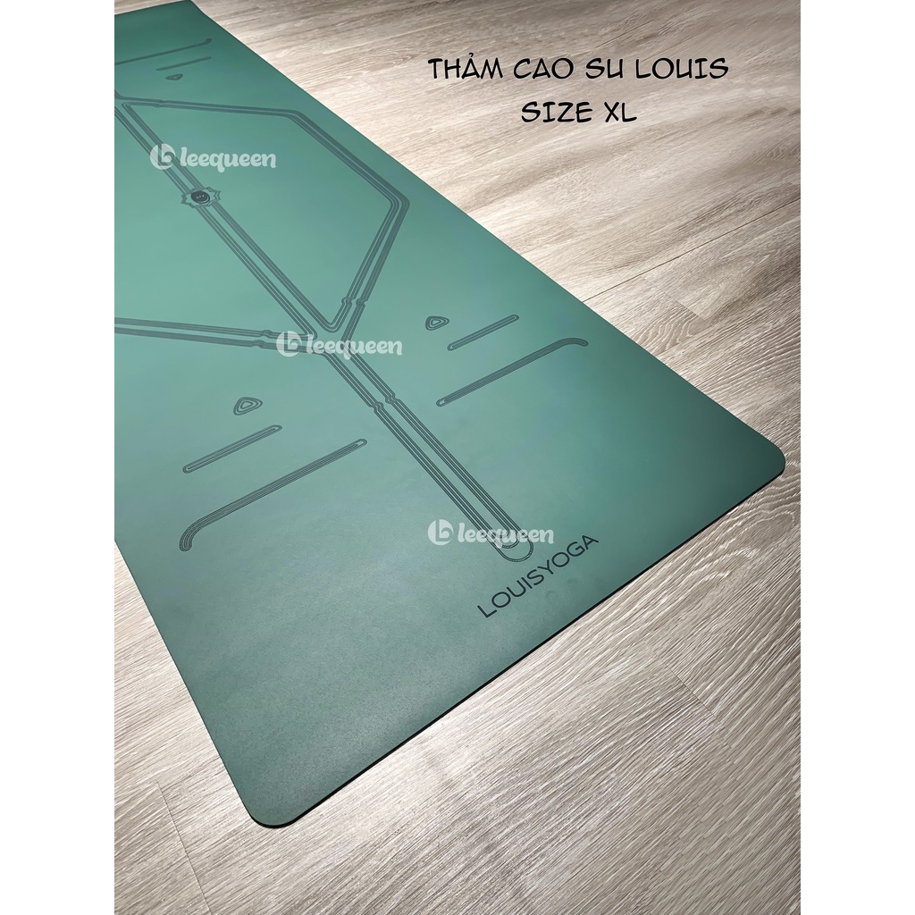 Thảm tập yoga cao su hãng Louis Yoga phiên bản Diamond size XL- Thảm tập yoga cao su tự nhiên, định tuyến độ bám cao