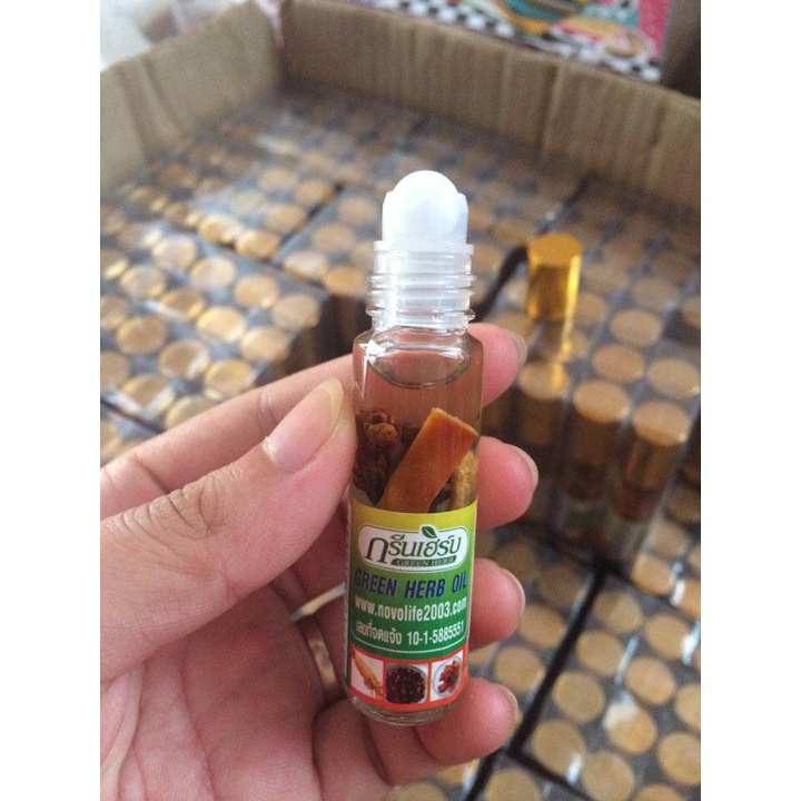Dầu lăn sâm chính hãng Green Oil  Thái Lan