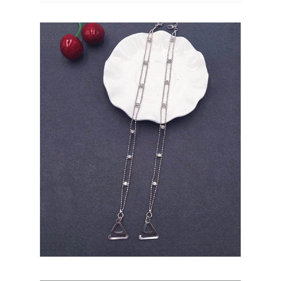 Dây áo ngực bra cao cấp đính đá và hoa lấp lánh sang chảnh