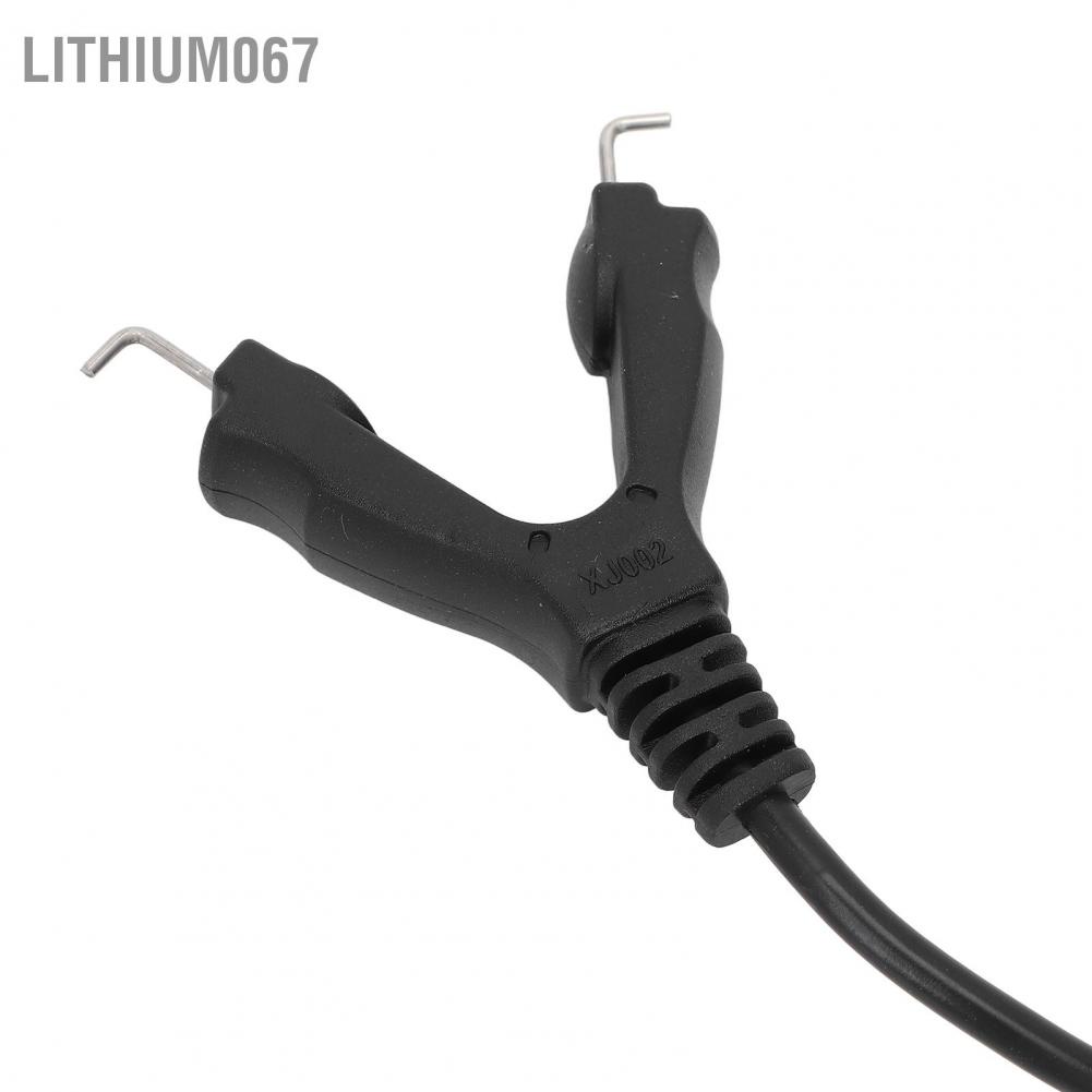 Lithium067 6.35mm Tattoo Hook Line Alloy Plug Copper Silicone 2m Length Hookline for Coil Machine
