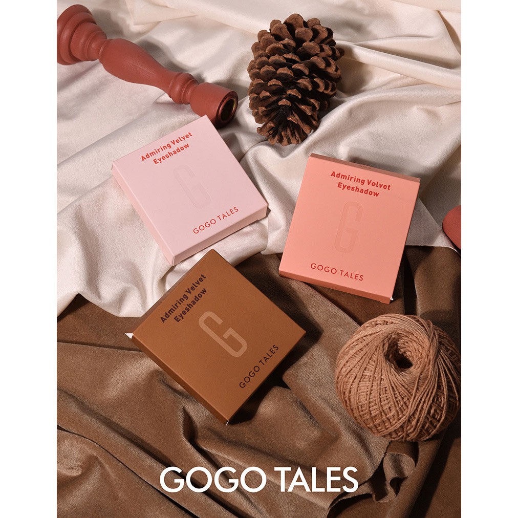Bảng Phấn Mắt GOGO TALES Chính Hãng 9 Màu - Admiring Velvet Eyeshadow | BigBuy360 - bigbuy360.vn