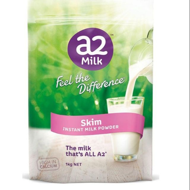 Sữa A2 Tách Kem Skim Milk 1KG Của Úc