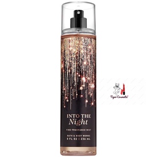Xịt thơm bath & body works into the night fine fragrance mist 236ml