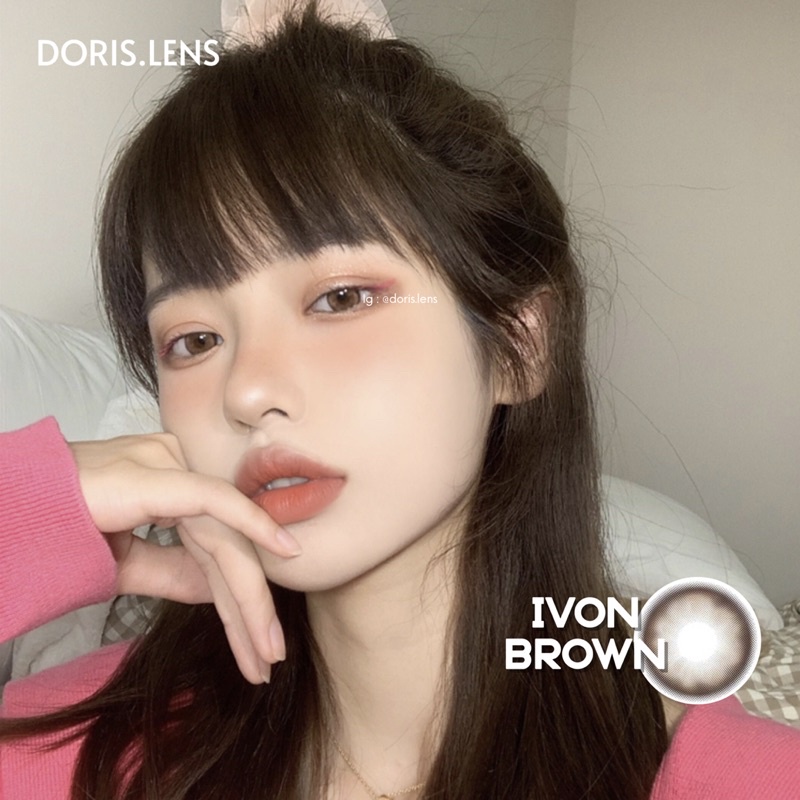 Kính Áp Tròng DORIS.LENS - IVON Brown 14.5mm