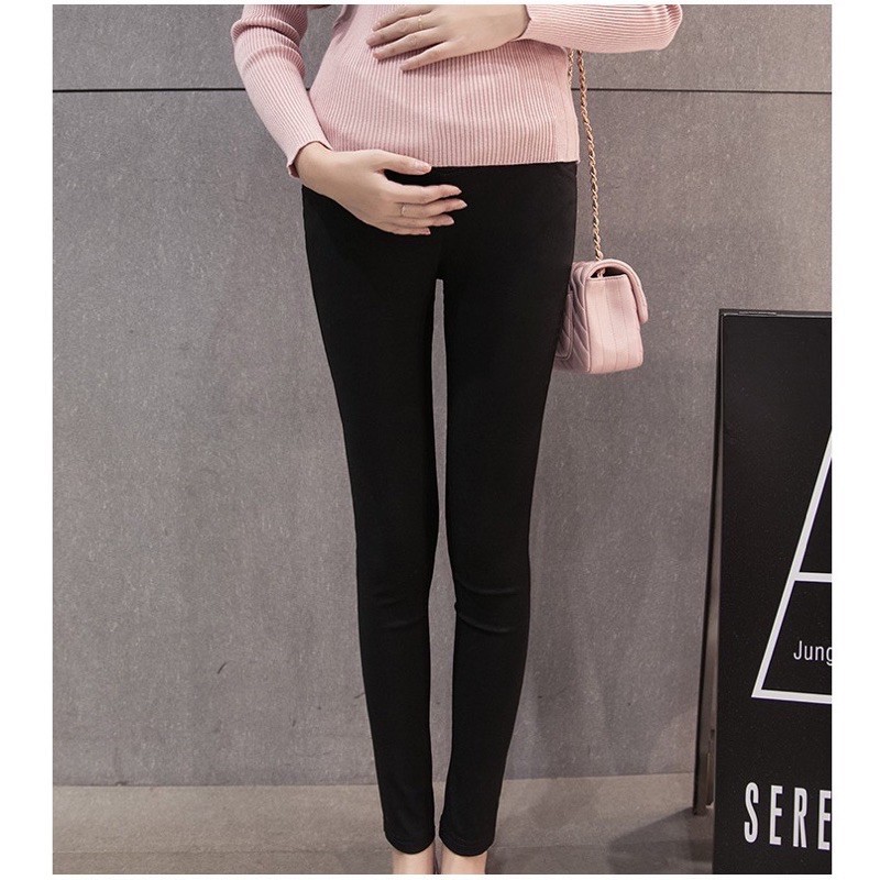 [Hàng cao cấp]Quần bầu cạp chéo chất đẹp uni hàn KO phải cottonchất ko bai K xù co giãn 4 chiềufree size 43-68kg QB208