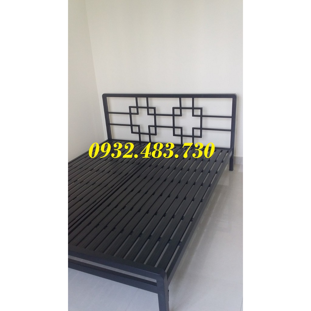 Giường sắt đơn giản 1m8x2m