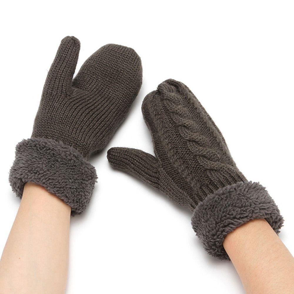 Găng Tay Len Hở Ngón Thời Trang