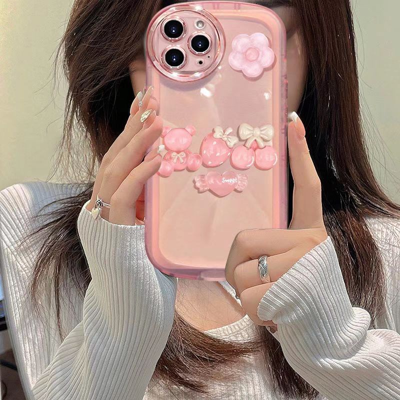 Ốp Điện Thoại TPU Silicon Mềm Họa Tiết Hoa Cho Iphone 7G 8G SE 2020 7P 8P 13 12 11 Pro Max XS Max XR X XS
