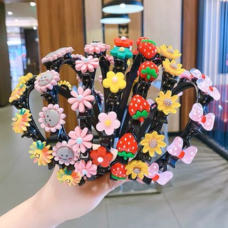 Bờm Kiêm Kẹp Tóc Trái Cây Siêu Cute (8 Kẹp)