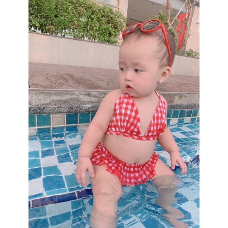 ĐỒ BƠI BÉ GÁI, BIKINI CHO BÉ SZ TỪ SƠ SINH (3-13kg)