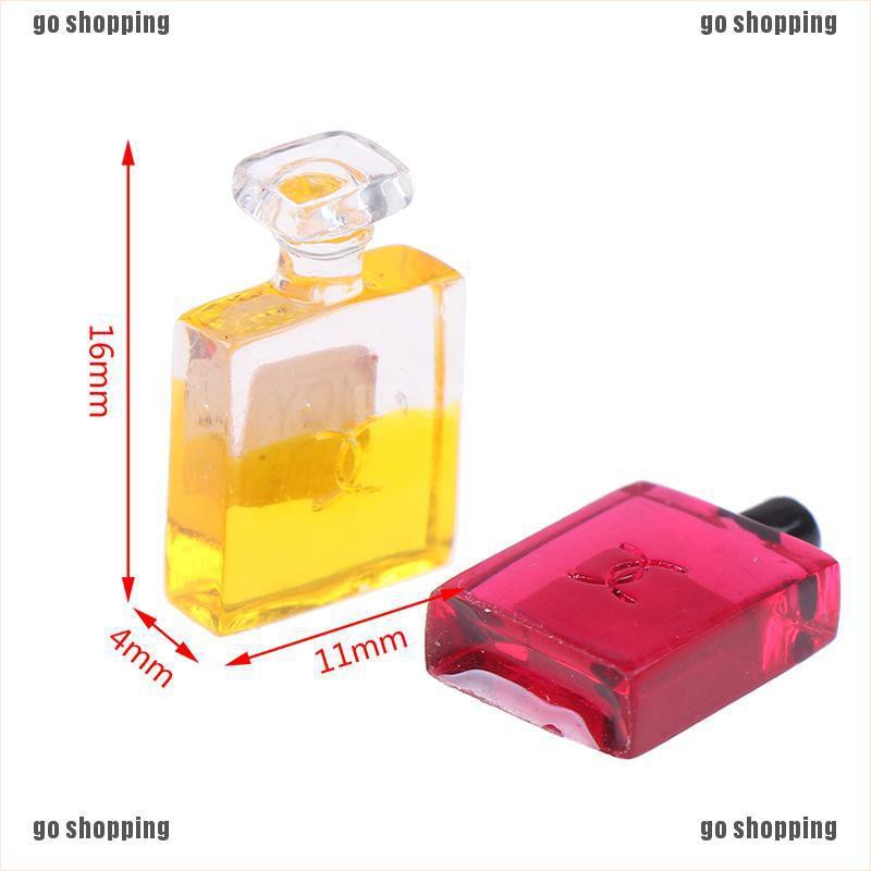 {go shopping}6 bottles 1:12 scale dollhouse miniature furniture perfume decoration toy