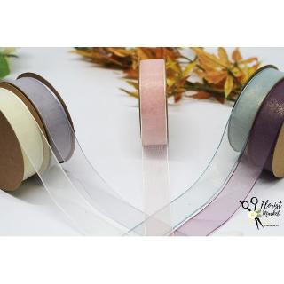 Ruy Băng Lụa Cát Nhũ 3 CM
