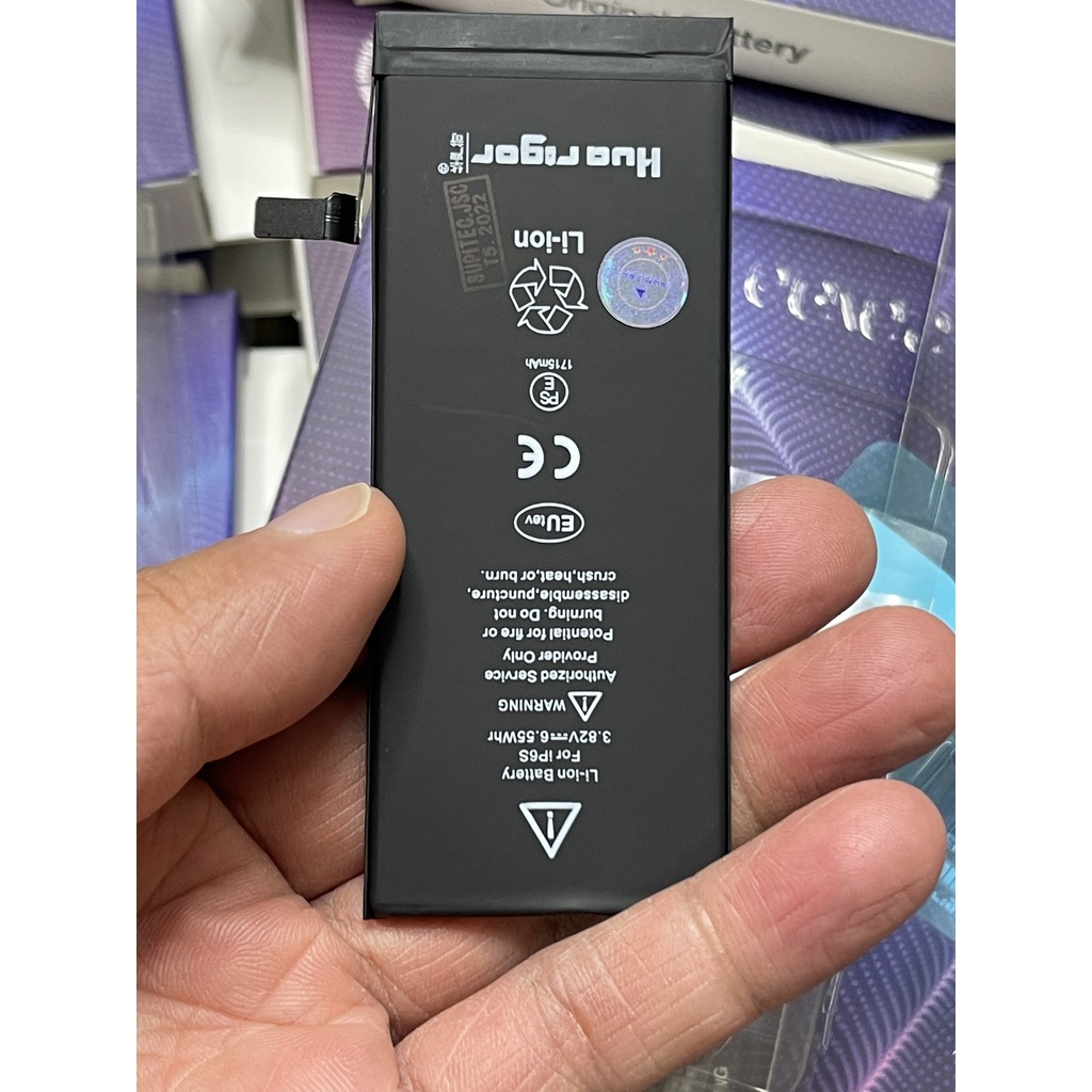 Pin  EUtev hãng 6g,6s,7,7p,8,8P,x,xs,xsm,11pro,11promax