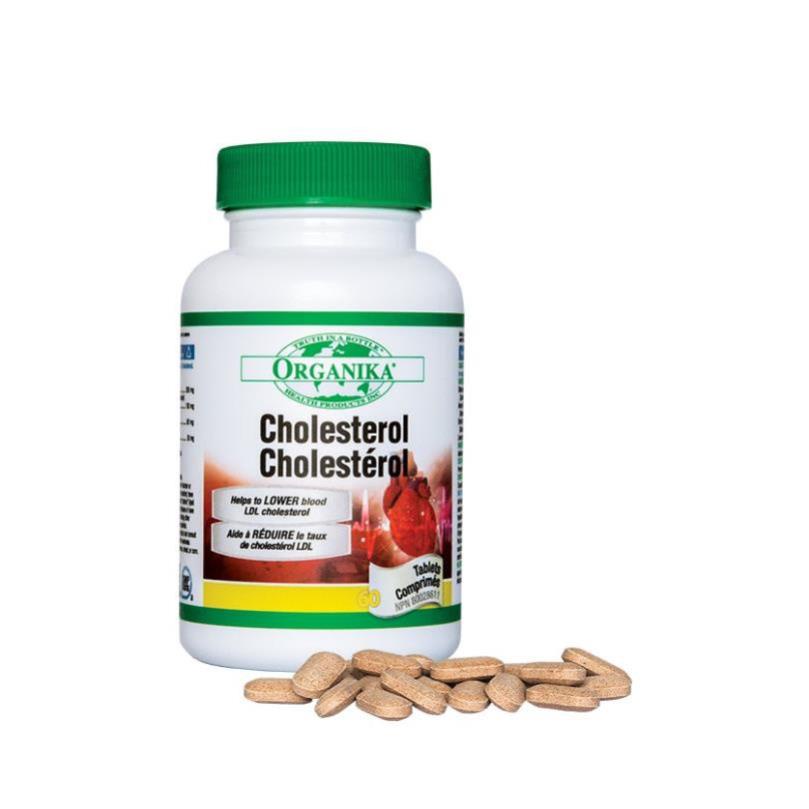 Viên uống Cholesterol Organika hỗ trợ tim mạch, giảm mỡ máu hộp 60 viên