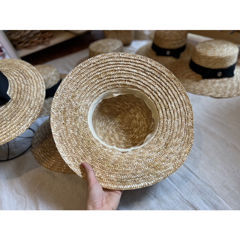 Tổng kho sỉ mũ cói cao cấp loại 1 siêu dày dặn cứng cáp