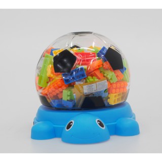 Đồ chơi xếp hình chú rùa gồm 150 chi tiết cho bé thoải mái lắp rắp, Đồ chơi xếp hình rùa J510B/48 - W092150