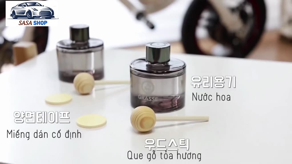 Nước hoa ô tô Hàn Quốc 100% tinh dầu tự nhiên - Grasse - Mùi hương mới | BigBuy360 - bigbuy360.vn