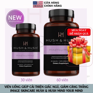 Image Skincare Hush & Hush Mind Your Mind - Viên Uống Giúp Cải Thiện Giấc Ngủ, Giảm Căng Thẳng