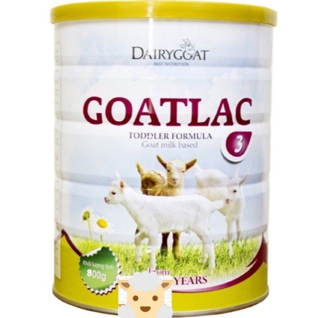Sữa Dê Goatlac 3 800g