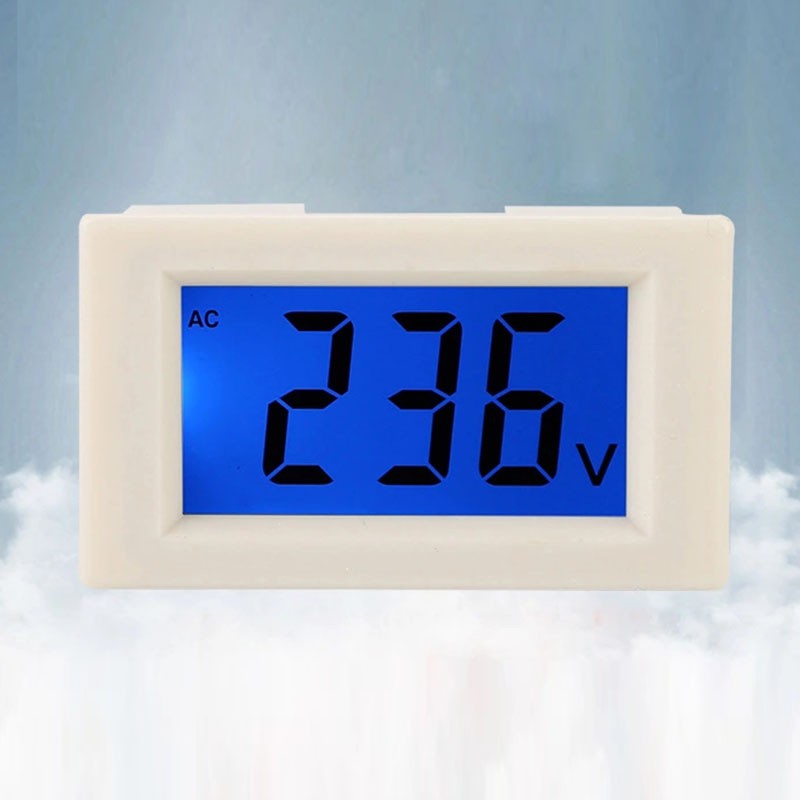 Đồng hồ LCD đo điện áp D85-120 2 dây AC 80-500V