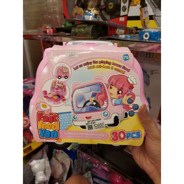 Vali Hồng Đồ Chơi Nấu Ăn 30 Chi Tiết | WD-K32