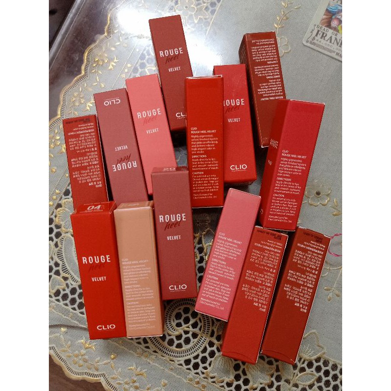 Son Clio Rouge Heel Velvet date 2023