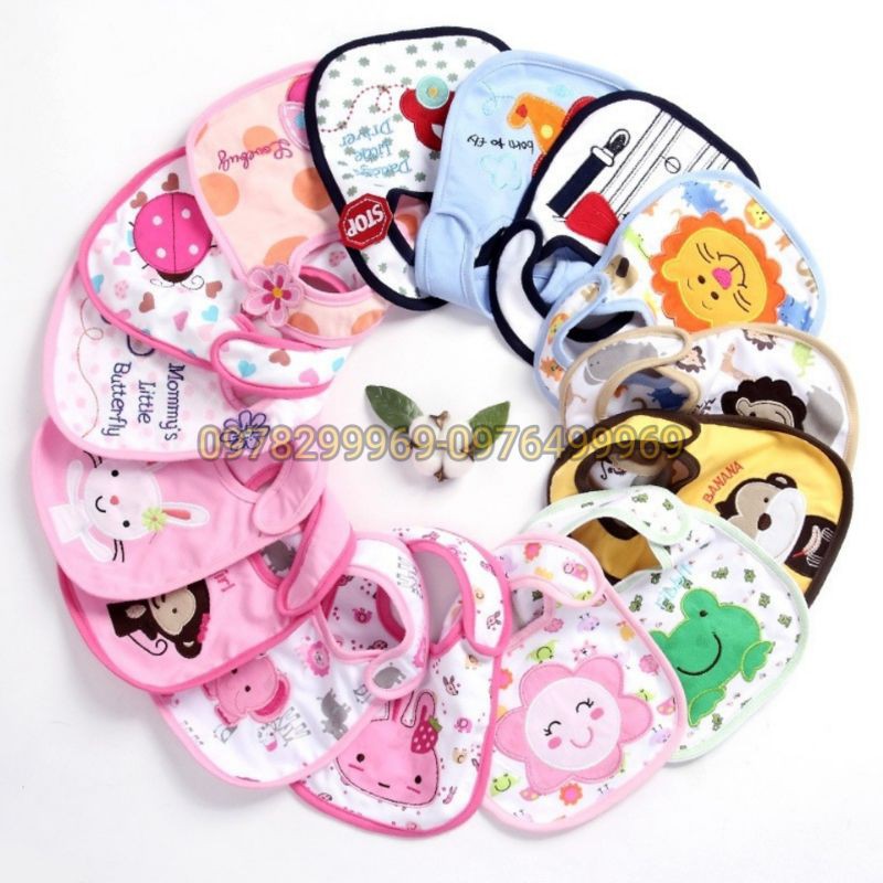 Yếm dán carter cao cấp cho bé