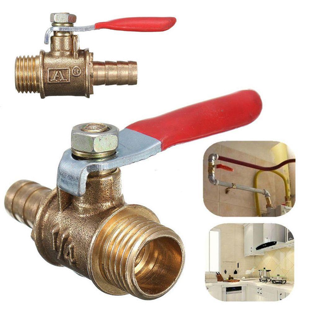 Van Bi Ống Nước Bằng Đồng Thau 1 / 4 '' Chất Lượng Cao