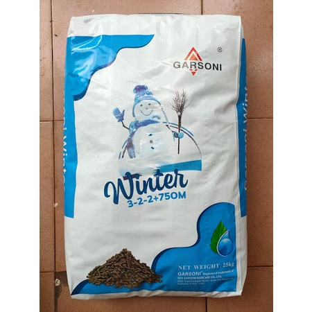 [NGUYÊN BAO NHẬP KHẨU] PHÂN HỮU CƠ khoáng nở TẢO BIỂN ĐỎ WINTER 75OM tan nhanh