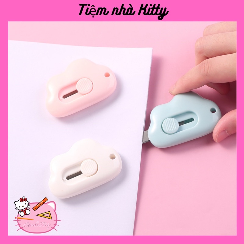 Dao dọc giấy hình đám mây xinh xắn