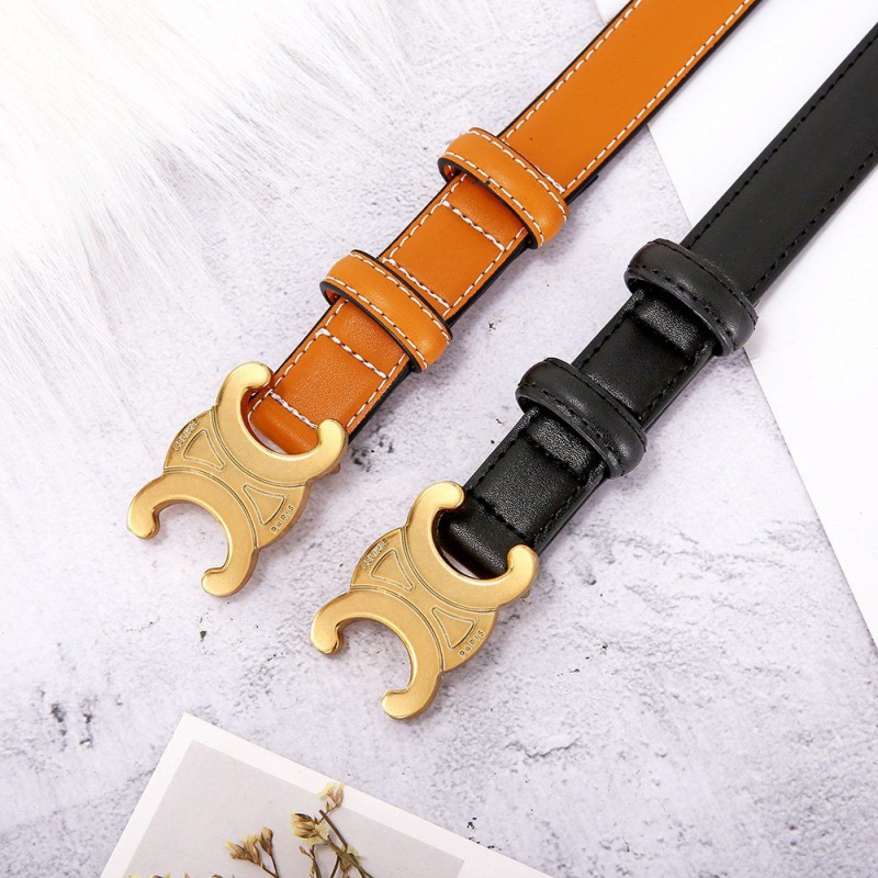 Thắt Lưng Da Đơn Giản Dễ Phối Đồ Thời Trang Cho Nữ