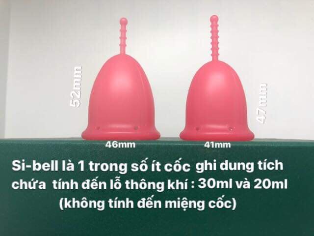Cốc Nguyệt San Sibell chính hãng ❤️ Tặng Ly tiệt trùng, viên tiệt trùng❤️ Sibell nhập khẩu Pháp