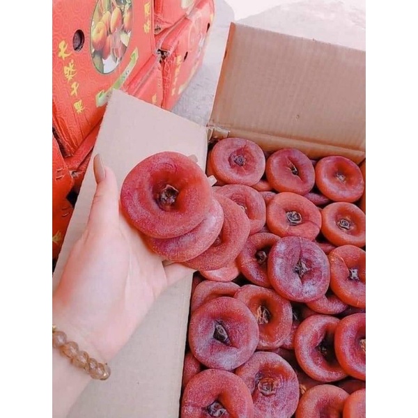 500gr hồng sấy Tám Hải  nguyên trái đà lạt