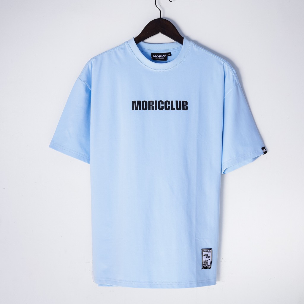 Áo thun tay lỡ unisex Moric Club , áo phông form rộng