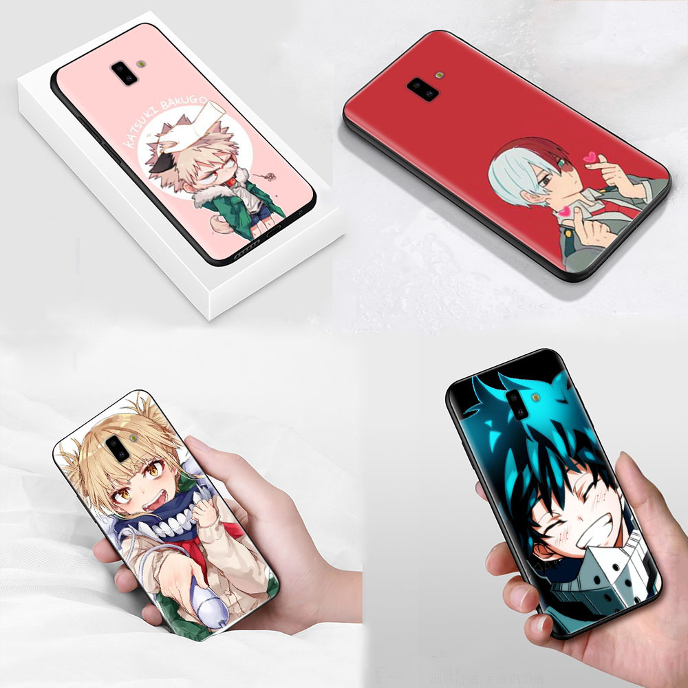 Ốp điện thoại silicon mềm hình Anime My Hero Academia S-8 cho Samsung Galaxy J4 Plus Prime J2 Core Pro 2018 A51 A71
