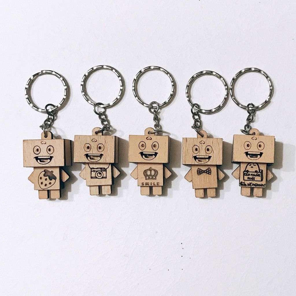 Móc khóa danbo (Combo 80 chiếc)