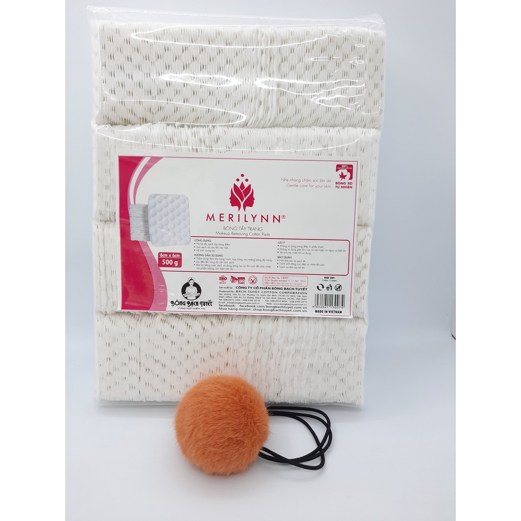 BÔNG TẨY TRANG MERILYNN HẠT MASSAGE GÓI 500GR kèm quà tặng - KOTTON | BigBuy360 - bigbuy360.vn