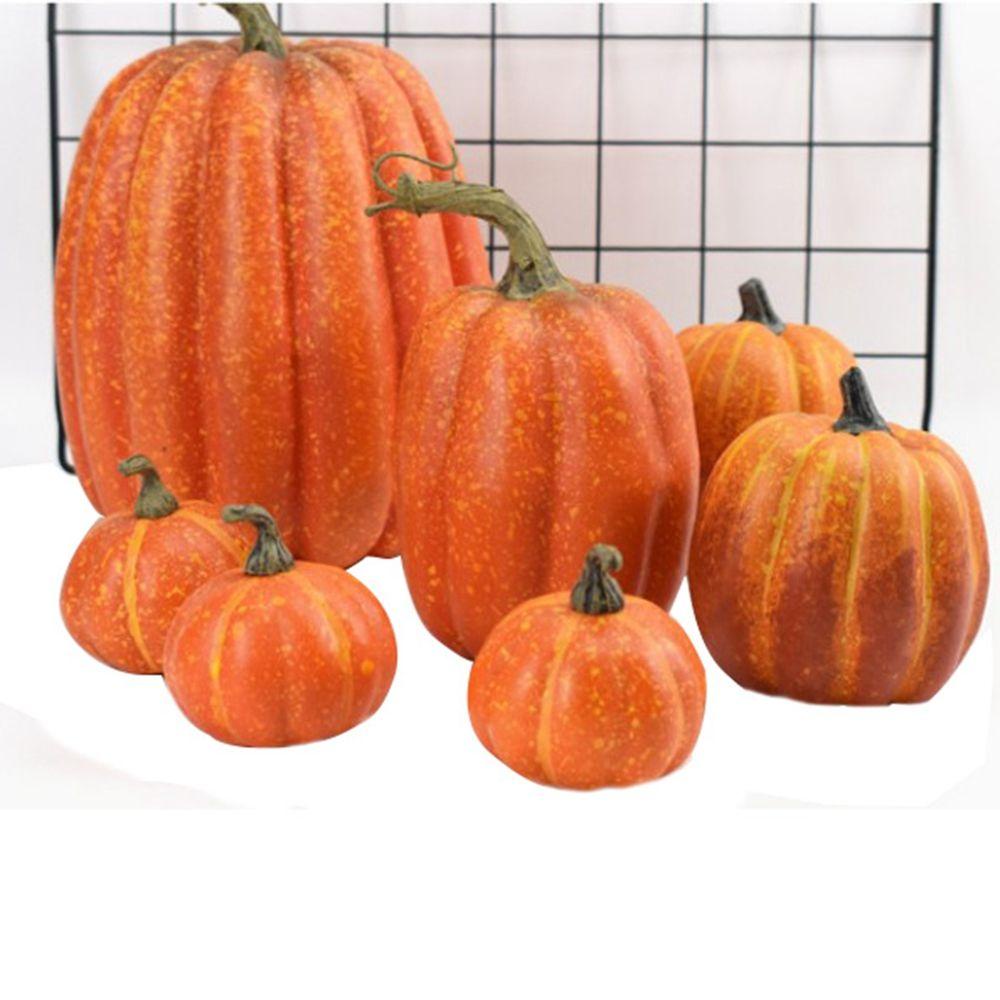 Set 7 Mô Hình Bí Ngô Trang Trí Halloween