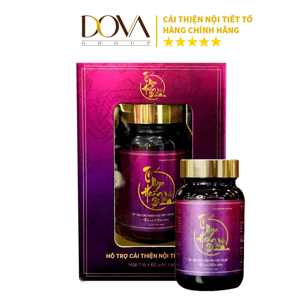 Viên uống trắng da mờ nám bổ sung nội tiết tố nữ Tố Ngọc Hoàn Plus+ chính hãng DOVA