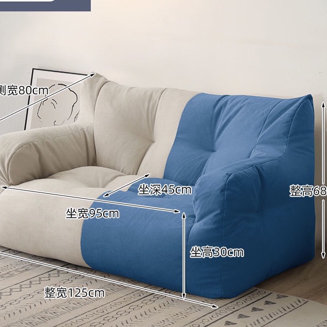 Ghế sofa decor phòng sẵn màu xám