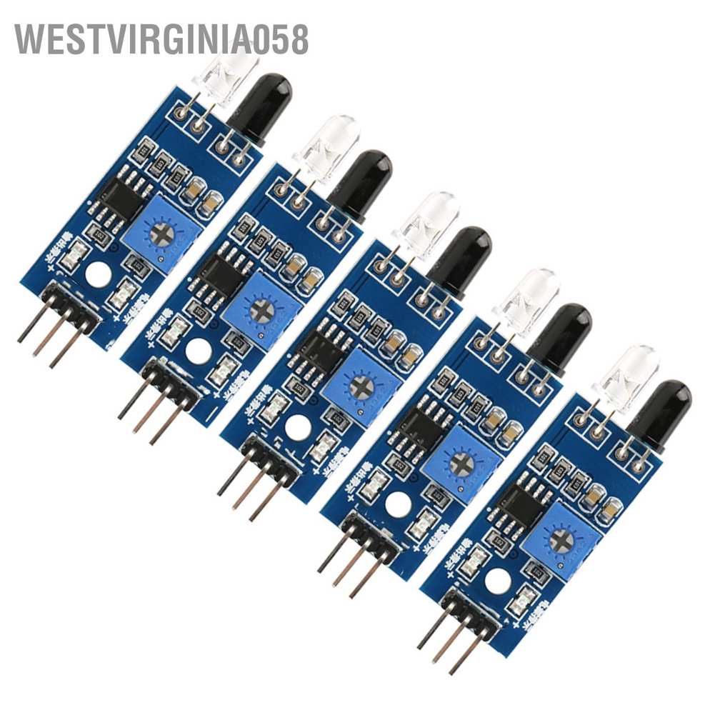Hot Deals5pcs  IR Infrared Obstacle Avoidance Sensor Module for Smart Car RobotSpot ExpressWestvirginia058