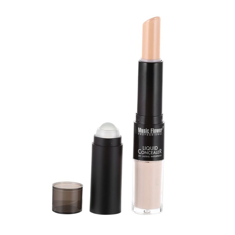 twivnignt Double Head Comestic  High Light Contour Stick Concealer Full Cover Blemish