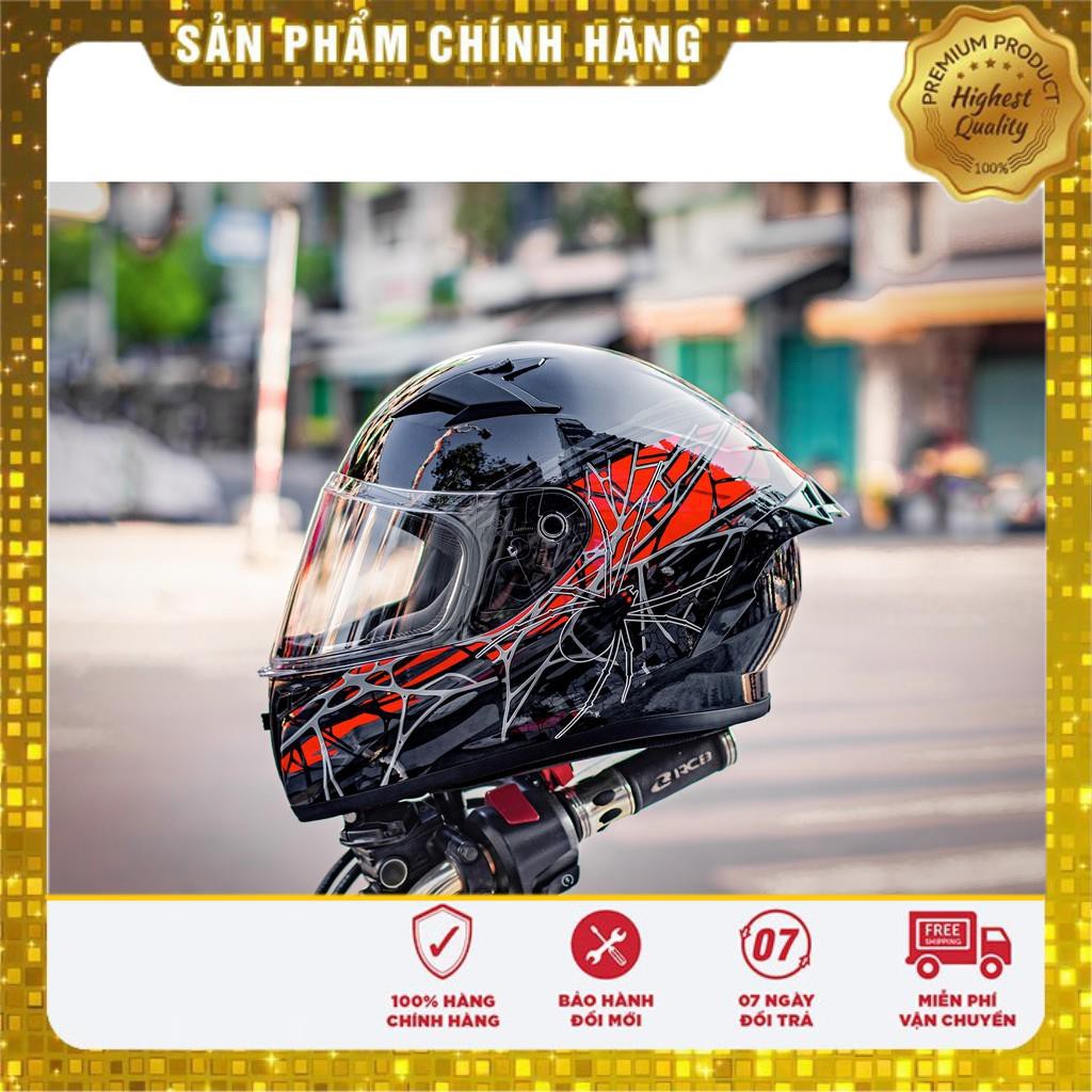 Nón fullface YOHE 978 Plus tem SPIDER - Kho đồ Phượt giá sỉ