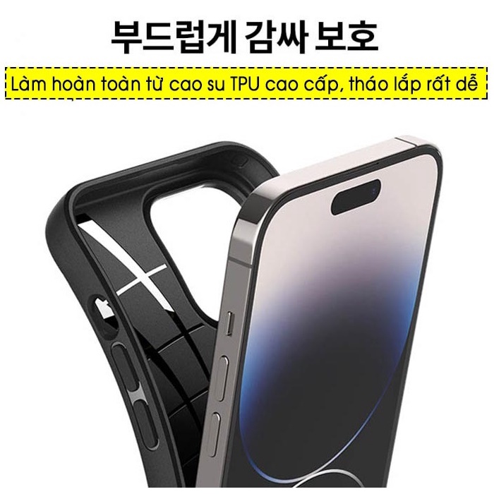 Ốp lưng IP 14 Pro Max / 14 Pro / 14 Plus Spigen Core Armor